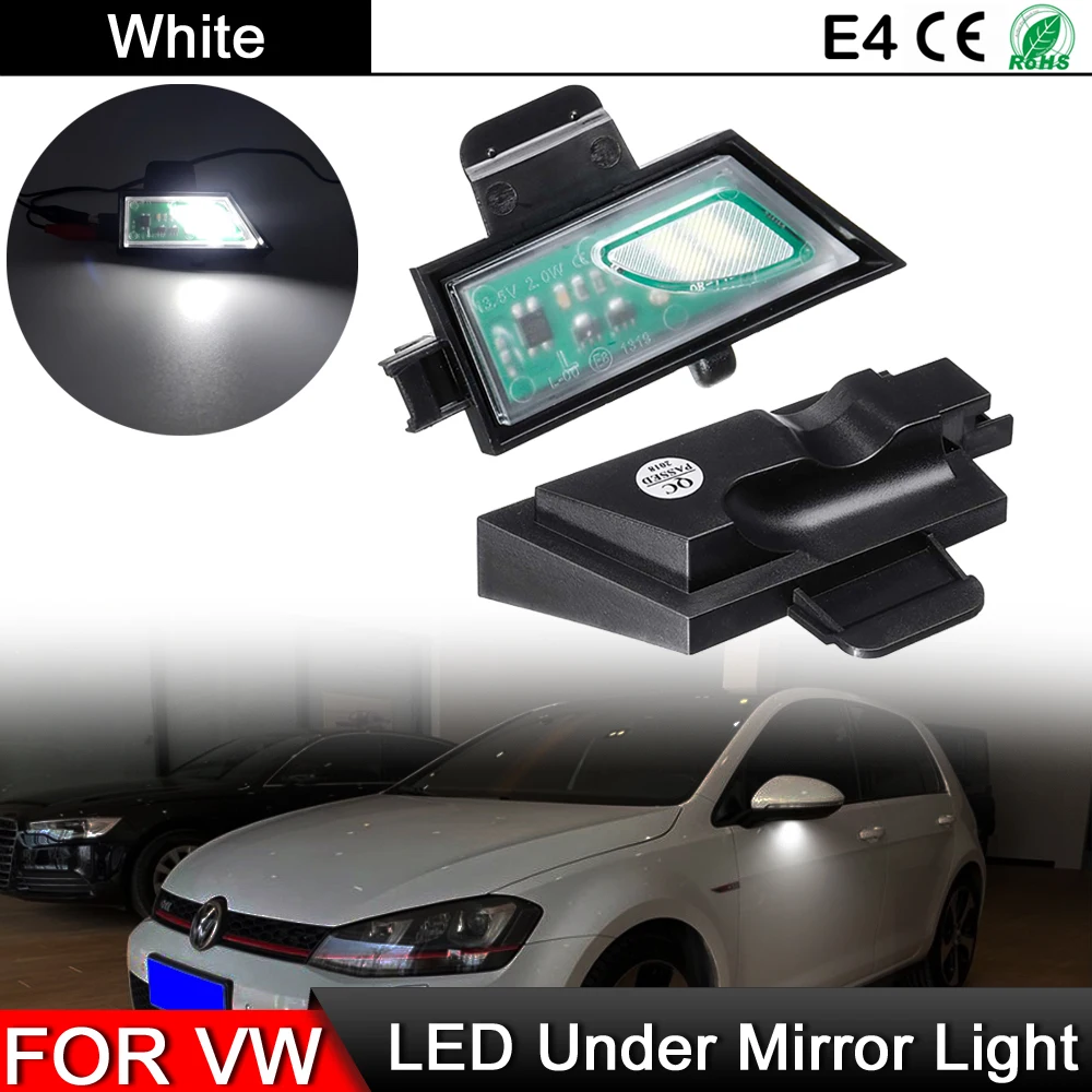 1 Pair For VW Golf 7 Variant Golf Sportsvan Touran 2 High Brightness White LED Side Under Mirror Lamp Puddle Light
1 Pair For VW Golf 7 Variant Golf Sportsvan Touran 2 High Brightness White LED Side Under Mirror Lamp Puddle Light