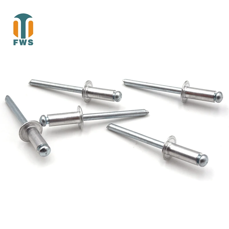 50 PCS M5 16-25mm DIN EN ISO 15979 GB /T 12618.2 Aluminum Open End Blind Rivets With Protruding Head For Furniture Airplane
50 PCS M5 16-25mm DIN EN ISO 15979 GB /T 12618.2 Aluminum Open End Blind Rivets With Protruding Head For Furniture Airplane