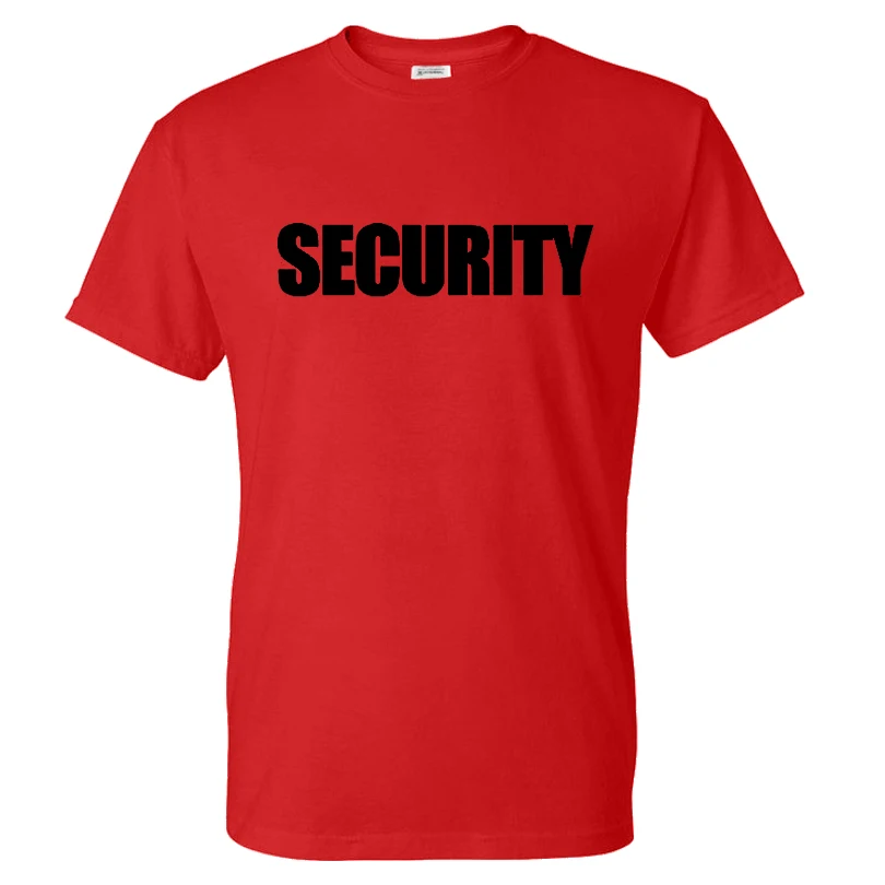 Fashion T-shirt Security Solid Color Letter Print Streetwear Men Women O-Neck Casual Tshirt Sport Tees Cotton Shirt Tops Unisex
Fashion T-shirt Security Solid Color Letter Print Streetwear Men Women O-Neck Casual Tshirt Sport Tees Cotton Shirt Tops Unisex