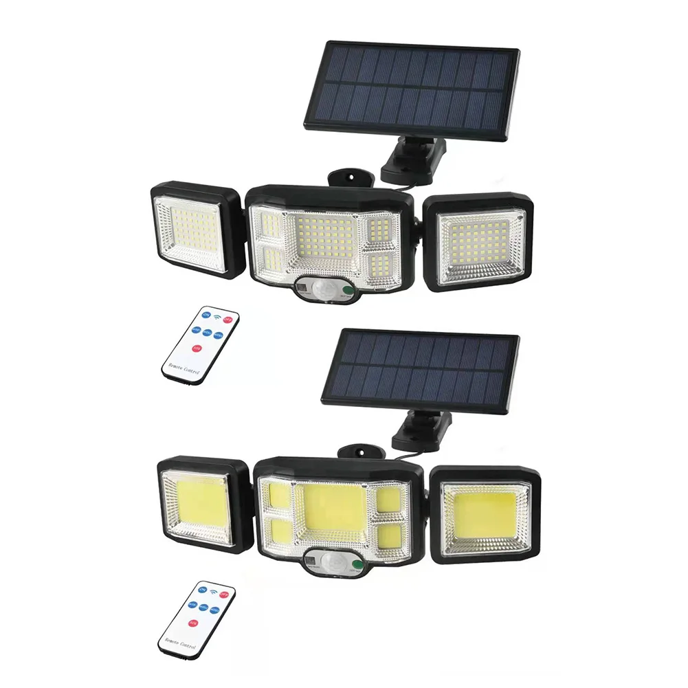 COB/LED Solar Light Induction Three-Head Courtyard Wall Lamp Waterproof Outdoor Spotlights Landscape Street Garden Light
COB/LED Solar Light Induction Three-Head Courtyard Wall Lamp Waterproof Outdoor Spotlights Landscape Street Garden Light