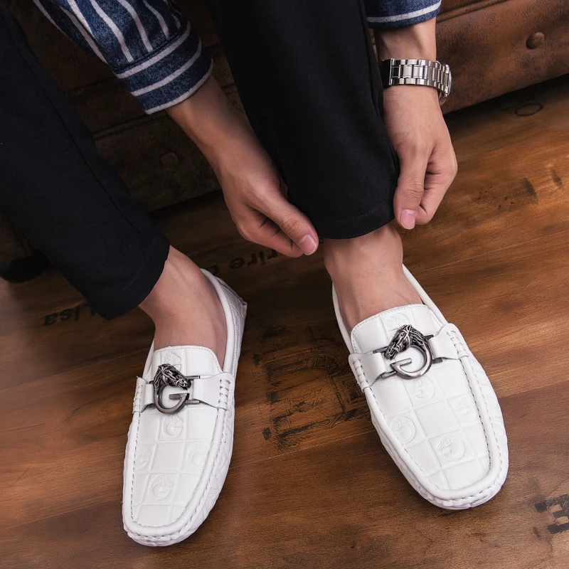 Spring Autumn Men Young Casual Loafers Shoes Black Drive Shoes Men Slip On Leather Shoes Man Luxury Brand Walking Shoes For Men
Spring Autumn Men Young Casual Loafers Shoes Black Drive Shoes Men Slip On Leather Shoes Man Luxury Brand Walking Shoes For Men