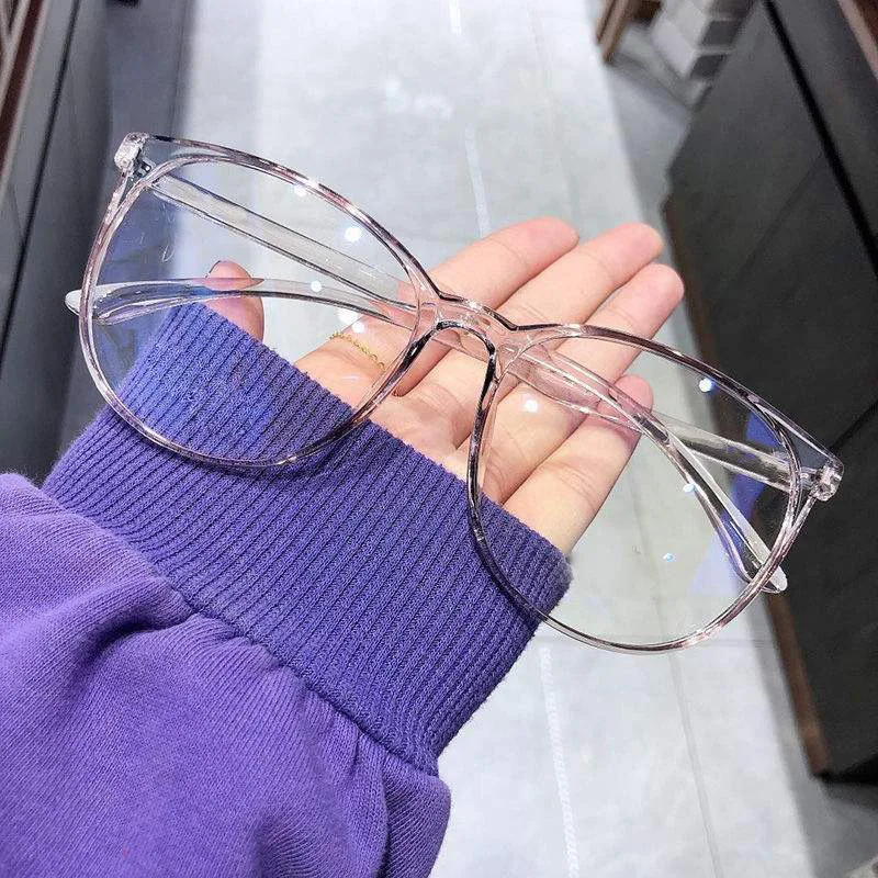 Transparent Computer Glasses Frame Women Men Anti Blue Light Round Eyewear Blocking Glasses Optical Spectacle Eyeglass
Transparent Computer Glasses Frame Women Men Anti Blue Light Round Eyewear Blocking Glasses Optical Spectacle Eyeglass