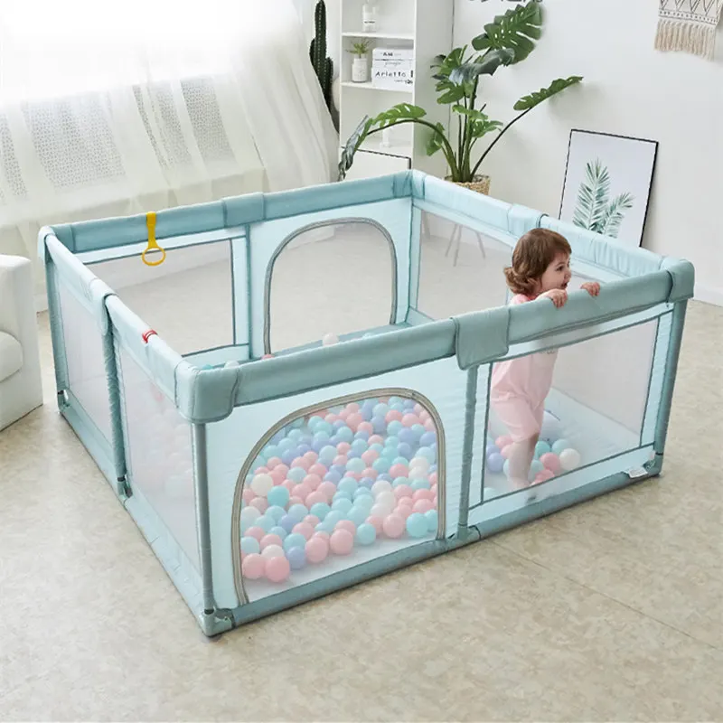 

Baby Playpen Children Indoor Game Fence Newborn Crawling Protection Fence Ball Pool Foldable Kids Safety Barrier F05