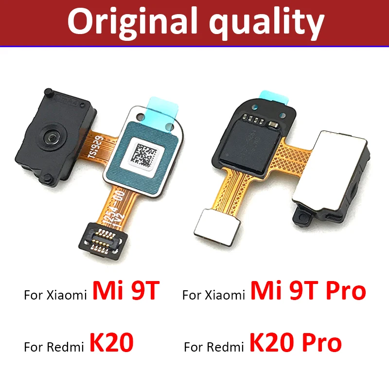 

Original Fingerprint Sensor Home Return Key Menu Button Flex Ribbon Cable For Xiaomi Mi 9T Pro / Redmi K20 Pro