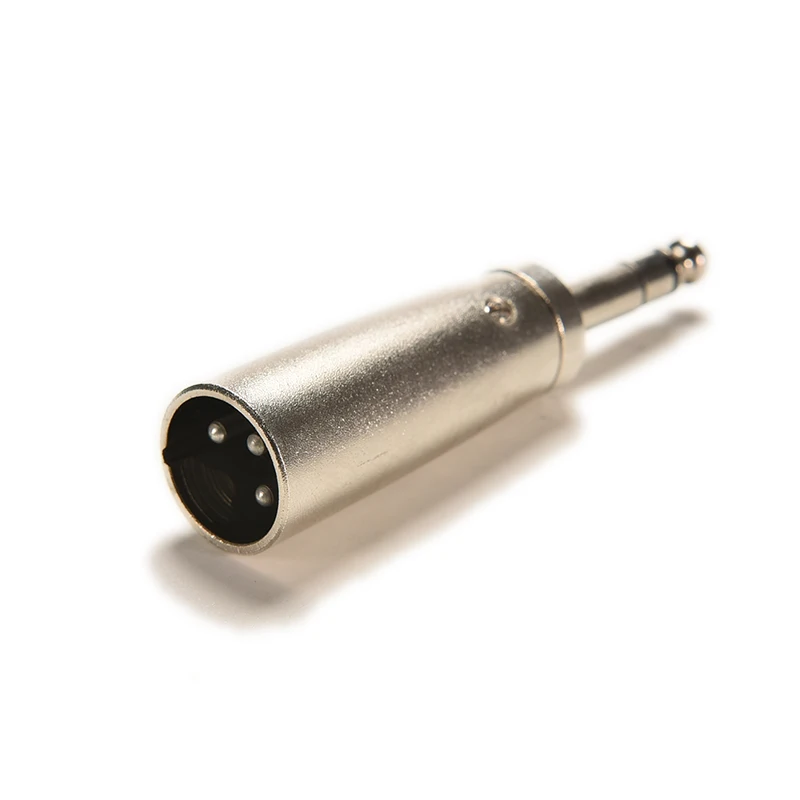 1 шт. 3Pin XLR штекер-штекер 1/4 "6 35 мм бинауральный аудио разъем стерео микрофон