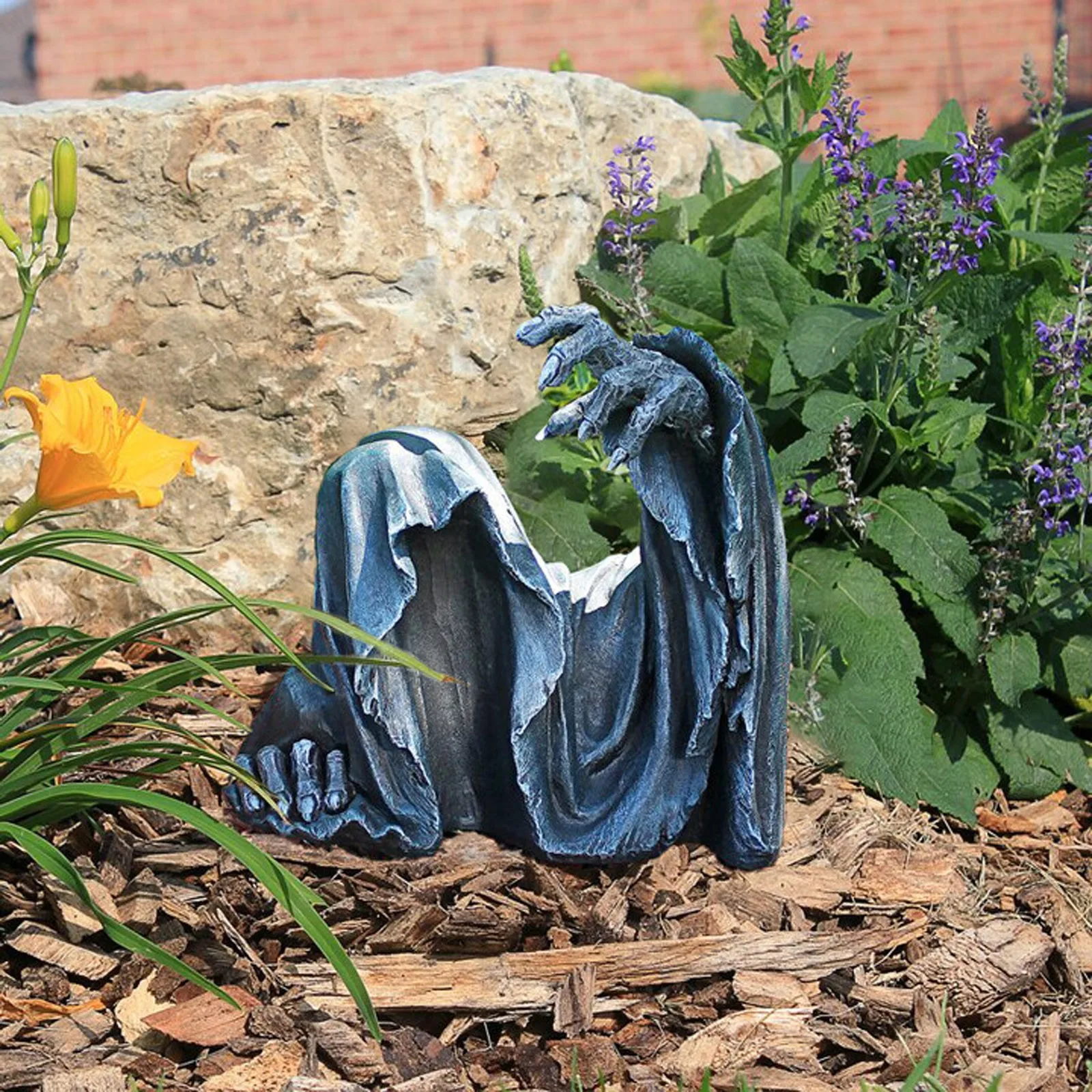 The Grave-Creeper Grim-Reaper Statue Resin Desktop Ornament Gothic Sculpture Garden Statue Figurines Craft Decoration For Home
The Grave-Creeper Grim-Reaper Statue Resin Desktop Ornament Gothic Sculpture Garden Statue Figurines Craft Decoration For Home