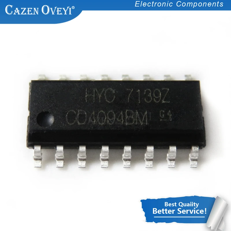 10pcs/lot HEF4094BT CD4094BM HCF4094 SOP-16 logic chips new original In Stock
10pcs/lot HEF4094BT CD4094BM HCF4094 SOP-16 logic chips new original In Stock