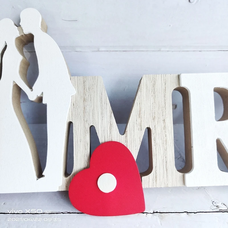 M5TA MR MRS Signs Couples Wooden Letter Alphabet Ornaments Wedding Party Decoration
M5TA MR MRS Signs Couples Wooden Letter Alphabet Ornaments Wedding Party Decoration