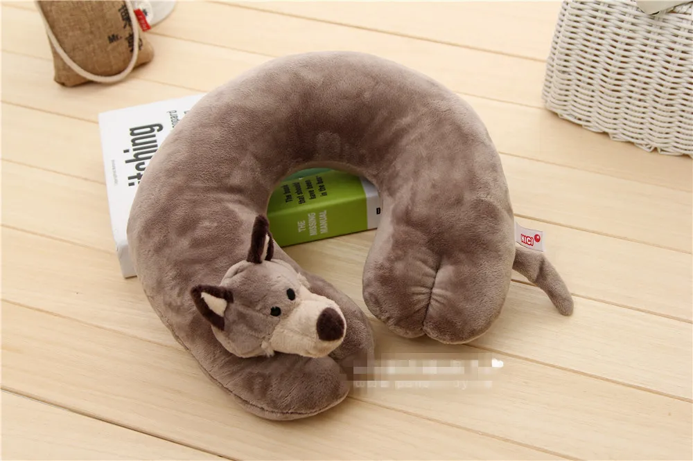 Cute Animal Neck Pillow U-shape Wolf / Elephant / giraffe / monkey Car Travel Pillow for Airplane Office Stuffed Plush Toy Gift
Cute Animal Neck Pillow U-shape Wolf / Elephant / giraffe / monkey Car Travel Pillow for Airplane Office Stuffed Plush Toy Gift