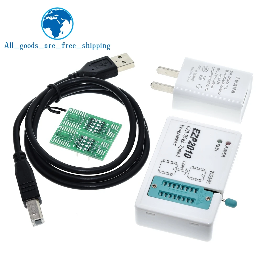 TZT Hot EZP2010 High-speed USB SPI Programmer Support24 25 93 EEPROM 25 Flash BIOS Chip
TZT Hot EZP2010 High-speed USB SPI Programmer Support24 25 93 EEPROM 25 Flash BIOS Chip