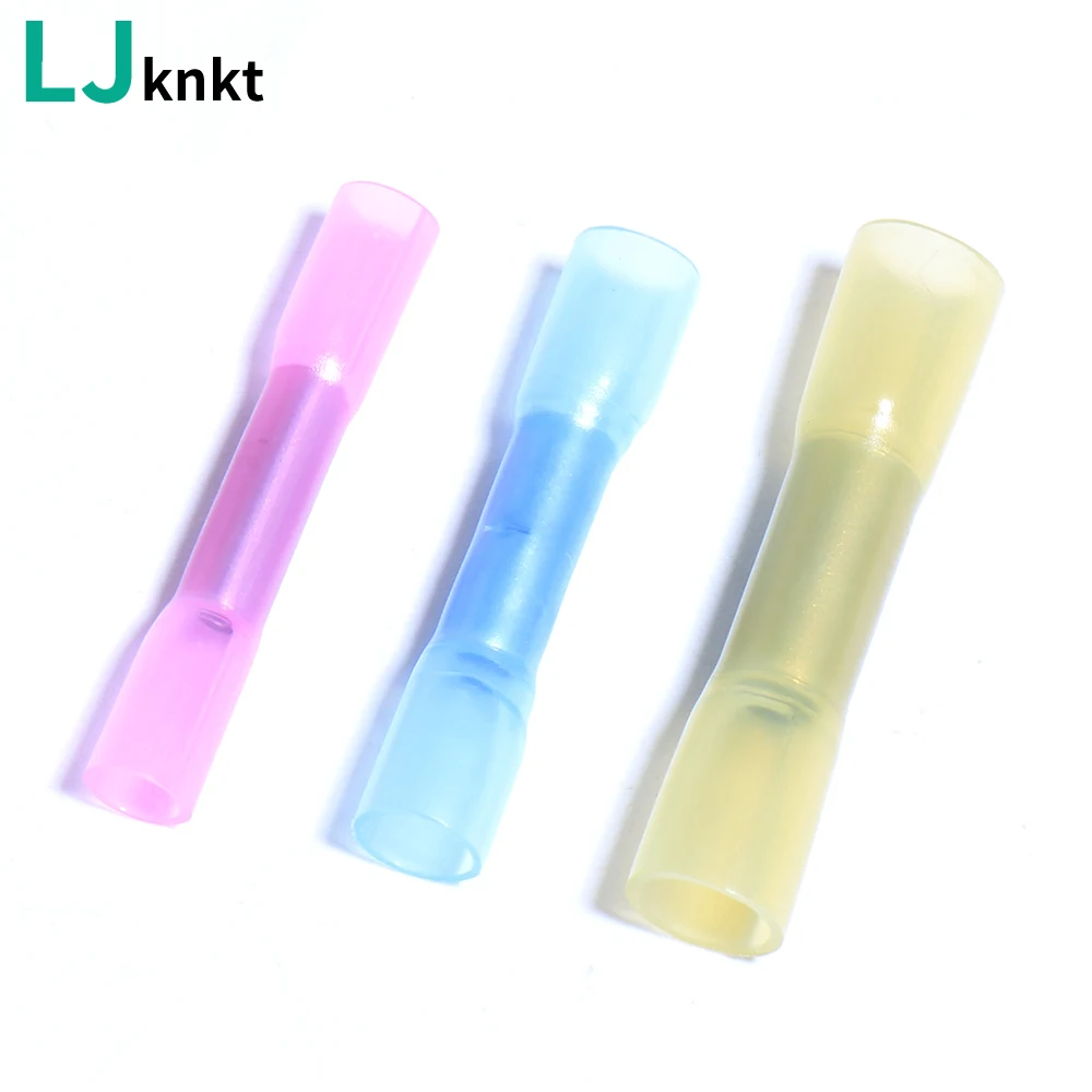 300PCS BHT Electrical Wire Terminal Heat Shrink Butt Crimp Terminals Waterproof Insulated Seal Wire Connectors Solder take over
300PCS BHT Electrical Wire Terminal Heat Shrink Butt Crimp Terminals Waterproof Insulated Seal Wire Connectors Solder take over