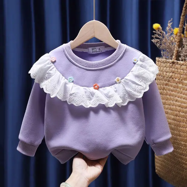 2021 Winter New Girls Padded Sweater Korean Fashion Warm and Thick All-match Children's Long-sleeved Shirt Girls Shirts
2021 Winter New Girls Padded Sweater Korean Fashion Warm and Thick All-match Children's Long-sleeved Shirt Girls Shirts