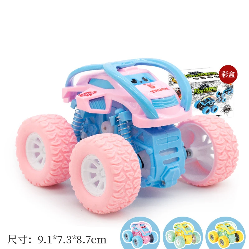 Camouflage Four-wheel Drive Inertial Off-road Vehicle Tumbler with Stunt Big Wheel Children Toy Car Model
Camouflage Four-wheel Drive Inertial Off-road Vehicle Tumbler with Stunt Big Wheel Children Toy Car Model