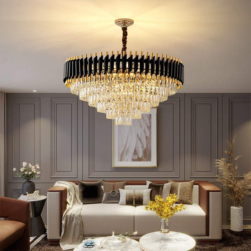 Modern Lustre Crystal Led Pendant Lights Living Dining Room Decor Led Pendant Lamp Villar Loft Hanging Light Fixtures Luminaire
Modern Lustre Crystal Led Pendant Lights Living Dining Room Decor Led Pendant Lamp Villar Loft Hanging Light Fixtures Luminaire