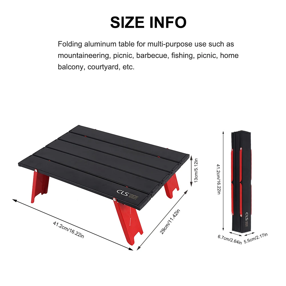 Mini Folding Table Outdoor Barbecue Camping Tent Household Bed Collapsible Computer Desk Aluminum Folding Table Metal Rectangle
Mini Folding Table Outdoor Barbecue Camping Tent Household Bed Collapsible Computer Desk Aluminum Folding Table Metal Rectangle