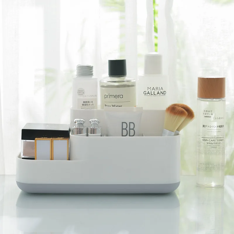 Plastic Makeup Organizer Bathroom Kitchen Storage Box Cosmetic Organiser Office Desktop Jewelry Sundry
Plastic Makeup Organizer Bathroom Kitchen Storage Box Cosmetic Organiser Office Desktop Jewelry Sundry