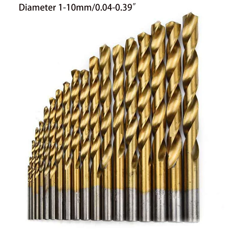 2021 New Straight Shank Twist Drill Titanium-plated Suitable for Punching of Various Materials/ Wood/ Soft Gold Hard Alloy
2021 New Straight Shank Twist Drill Titanium-plated Suitable for Punching of Various Materials/ Wood/ Soft Gold Hard Alloy