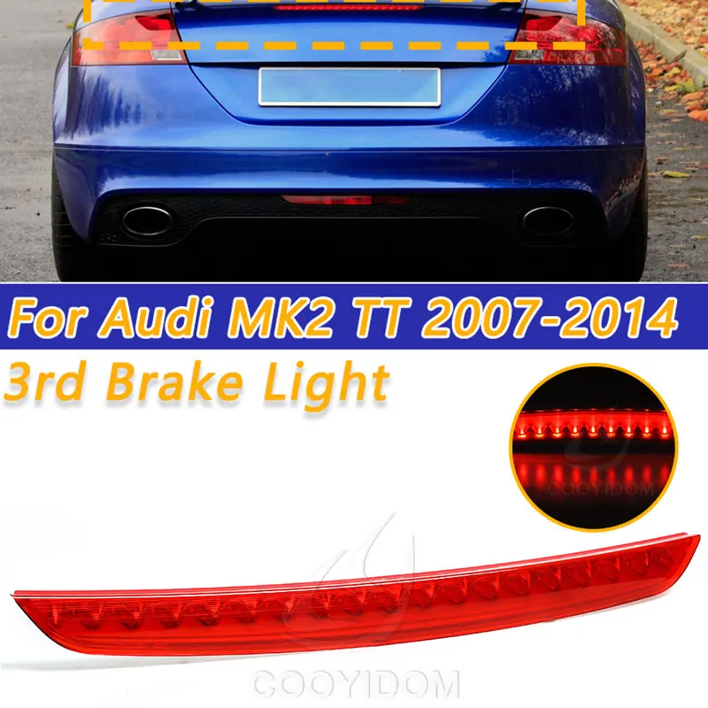 Задний стоп-светильник COOYIDOM для Audi MK2 TT 2007-14, задний стоп-светильник 8J0945097
Задний стоп-светильник COOYIDOM для Audi MK2 TT 2007-14, задний стоп-светильник 8J0945097