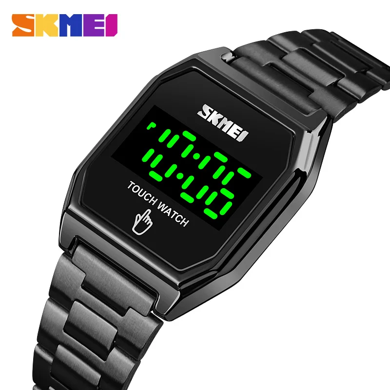SKMEI Date Time Watches For Men Women LED Touch Watch Men Digital Wristwatches Fashion Slim Mens Lady Watches reloj hombre 1679 
SKMEI Date Time Watches For Men Women LED Touch Watch Men Digital Wristwatches Fashion Slim Mens Lady Watches reloj hombre 1679