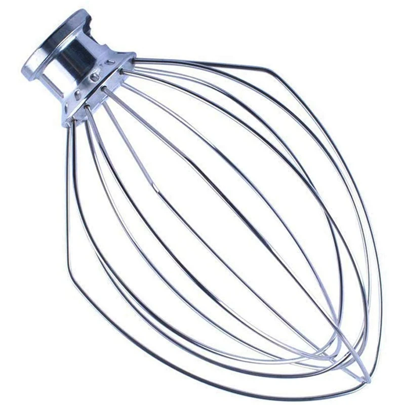 Wire Whip Attachment for Tilt-Head Stand Mixer for KitchenAid K5AWW 5 Quart KSM50, KSM5 Egg Cream Stirrer Accessories
Wire Whip Attachment for Tilt-Head Stand Mixer for KitchenAid K5AWW 5 Quart KSM50, KSM5 Egg Cream Stirrer Accessories