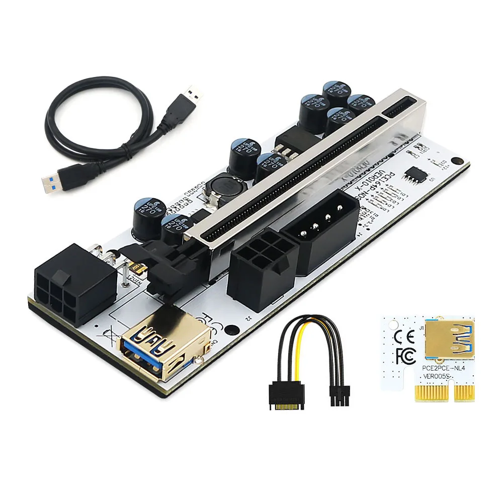 1-10PCS PCIE Riser For Video Card 010 010X VER010 010S Plus USB 3.0 PCI E Express Cable Cabo Riser GPU X16 Riser Card For Mining
1-10PCS PCIE Riser For Video Card 010 010X VER010 010S Plus USB 3.0 PCI E Express Cable Cabo Riser GPU X16 Riser Card For Mining