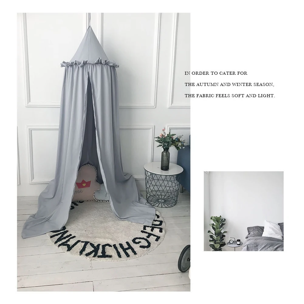Play House Tents for Kids Canopy Bed Curtain Baby Hanging Tent Crib Children Room Decor Round Hung Dome Mosquito Net Bed Valance
Play House Tents for Kids Canopy Bed Curtain Baby Hanging Tent Crib Children Room Decor Round Hung Dome Mosquito Net Bed Valance