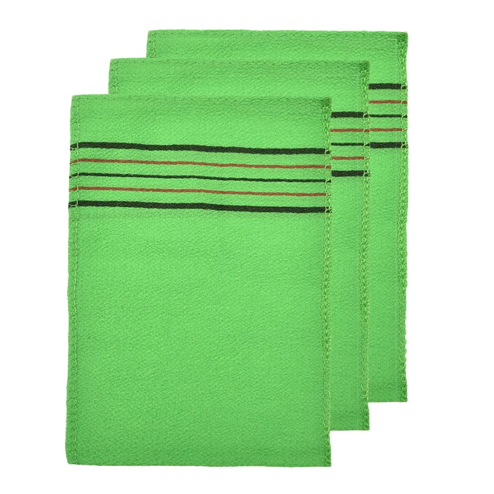 3pcs Towels Bath Green Massage Skin Care Clean Body Scrub Off Dirt Exfoliating Towels Household Daily Necessities
3pcs Towels Bath Green Massage Skin Care Clean Body Scrub Off Dirt Exfoliating Towels Household Daily Necessities