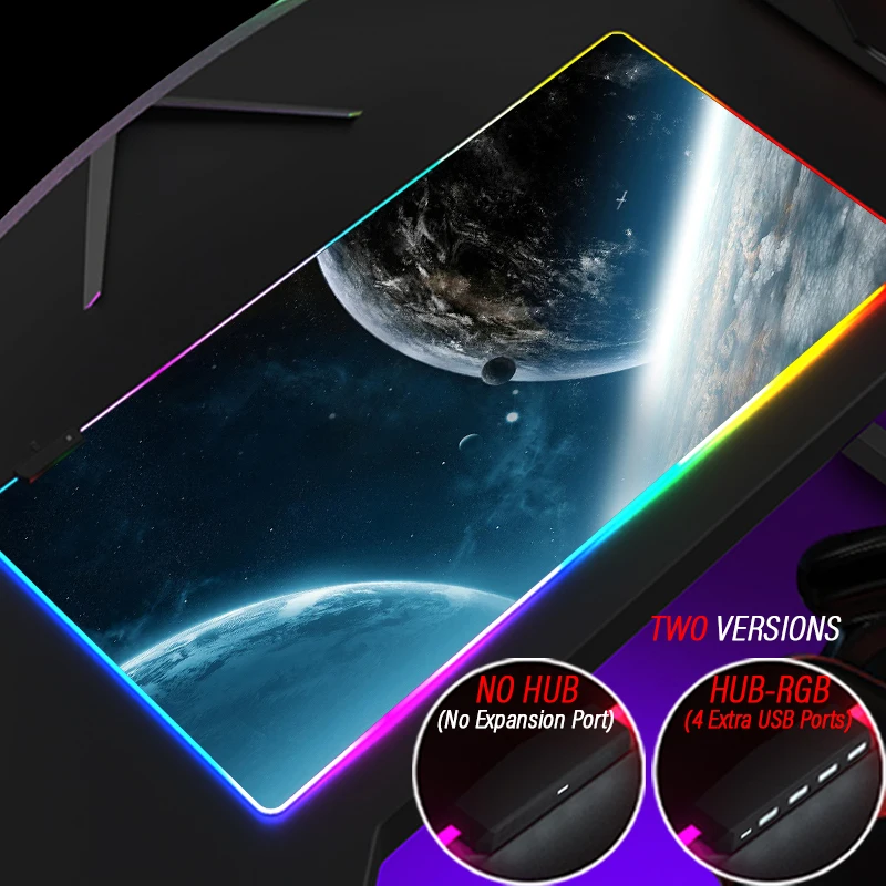 Custom Galaxy RGB Creative Mouse Pad XXL LED Backlit Gaming Mousepad Large Nebula Luminous Multi HUB PC Blue Universe Slipmat
Custom Galaxy RGB Creative Mouse Pad XXL LED Backlit Gaming Mousepad Large Nebula Luminous Multi HUB PC Blue Universe Slipmat