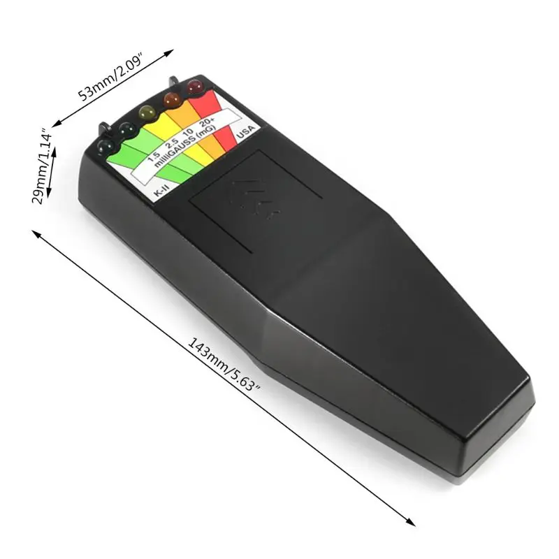 EMF Meter Electromagnetic Field Radiation Detector Portable Digital LCD Tester D2TD
EMF Meter Electromagnetic Field Radiation Detector Portable Digital LCD Tester D2TD