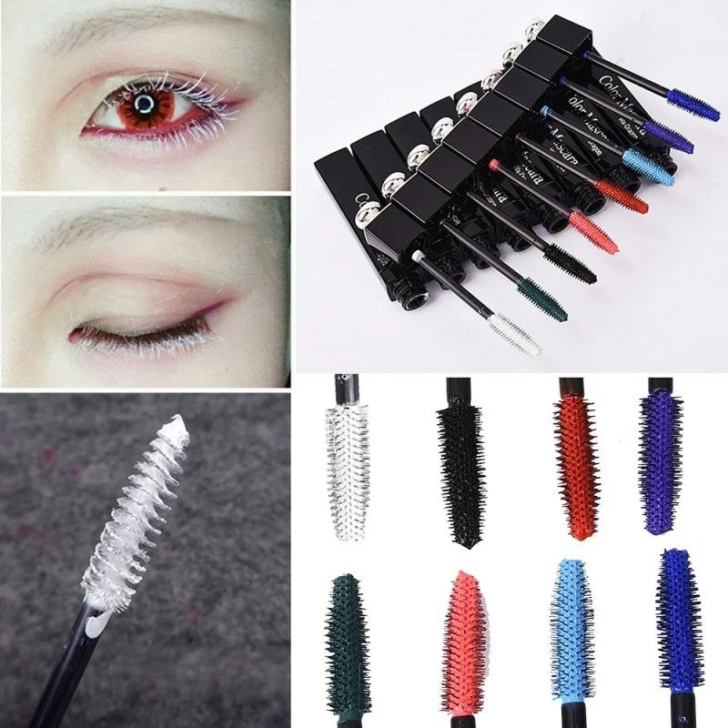 2021 Color Mascara Waterproof Fast Dry Eyelashes Curling Lengthening Makeup Eye Lashes Blue Green Red Purple Black White Mascara
2021 Color Mascara Waterproof Fast Dry Eyelashes Curling Lengthening Makeup Eye Lashes Blue Green Red Purple Black White Mascara