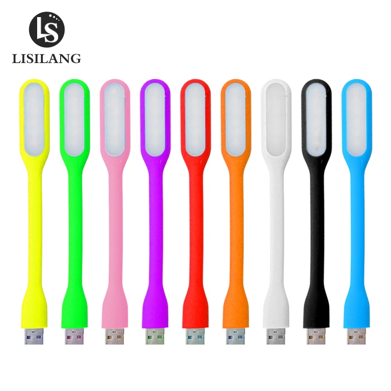 LSL мини USB Ночной светильник гибкий светодиодный настольный для чтения