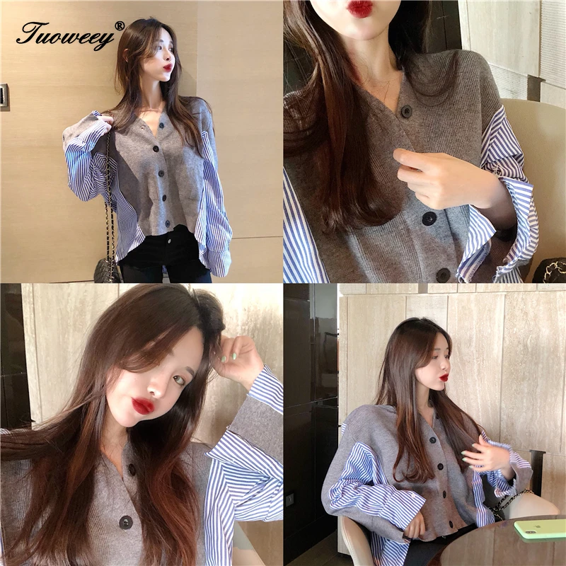 Fashion Woman v neck striped knitting sexy Blouses 2019 Autumn New Elegant Shirt Female Shirts Women Tops And Blouses Clothes
Fashion Woman v neck striped knitting sexy Blouses 2019 Autumn New Elegant Shirt Female Shirts Women Tops And Blouses Clothes