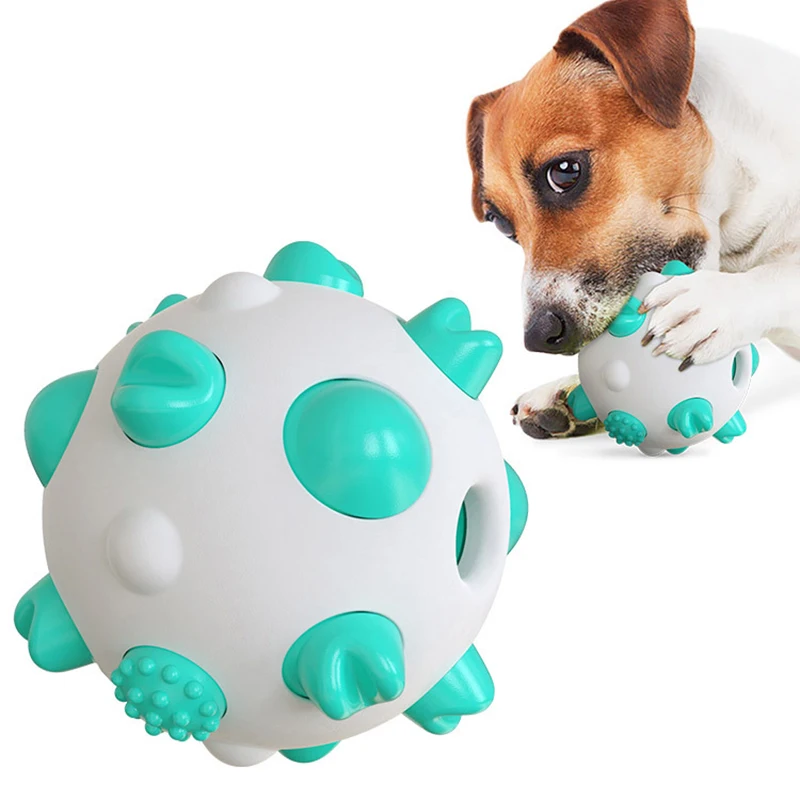 Creative Pet Supplies Spherical Bite Resistant Dog Vocal Toy Molar Ball Leaking Food Device Dog Toothbrush Educational Training
Creative Pet Supplies Spherical Bite Resistant Dog Vocal Toy Molar Ball Leaking Food Device Dog Toothbrush Educational Training