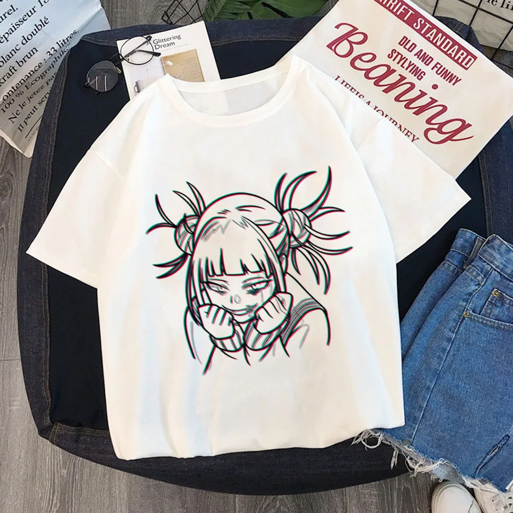 Hot Anime My Hero Academia Women T-shirt Cute Hentai Himiko Toga Print Graphic Girls T Shirt Tshirt Harajuku Top Tee Female 
Hot Anime My Hero Academia Women T-shirt Cute Hentai Himiko Toga Print Graphic Girls T Shirt Tshirt Harajuku Top Tee Female