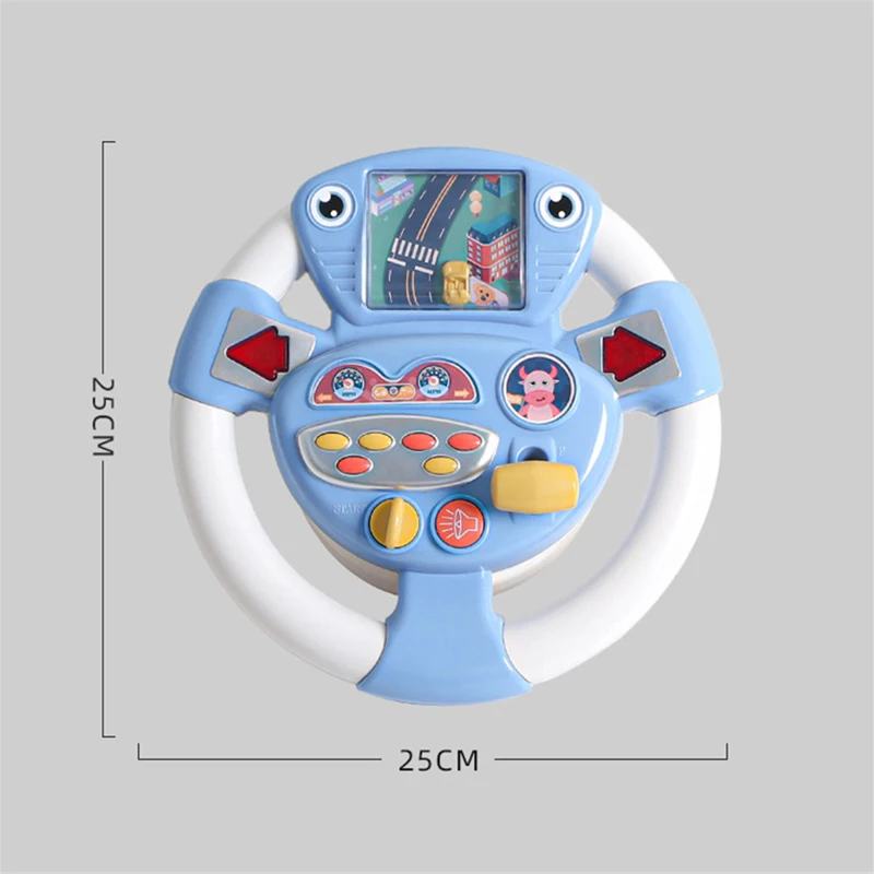 Children's Multifunctional Game Console Steering Wheel Toy Boy Car Game Toy Tabletop Game Early Education Steering Wheel Toy
Children's Multifunctional Game Console Steering Wheel Toy Boy Car Game Toy Tabletop Game Early Education Steering Wheel Toy
