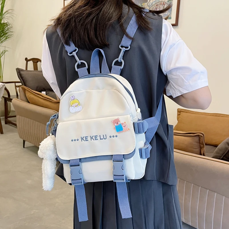 Cute small backpack Women fashion kawaii Casual Backpack female Waterproof Nylon Black shoulder bags New crossbody bags 8016
Cute small backpack Women fashion kawaii Casual Backpack female Waterproof Nylon Black shoulder bags New crossbody bags 8016