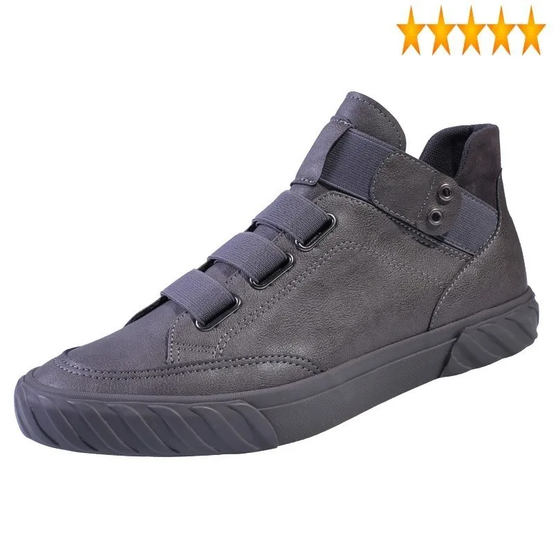 High-Top Street Spring Men Black Flat Sneakers Round Toe Casual Hip Hop Shoes Winter Warm Ankle Boots Footwear Trainers
High-Top Street Spring Men Black Flat Sneakers Round Toe Casual Hip Hop Shoes Winter Warm Ankle Boots Footwear Trainers