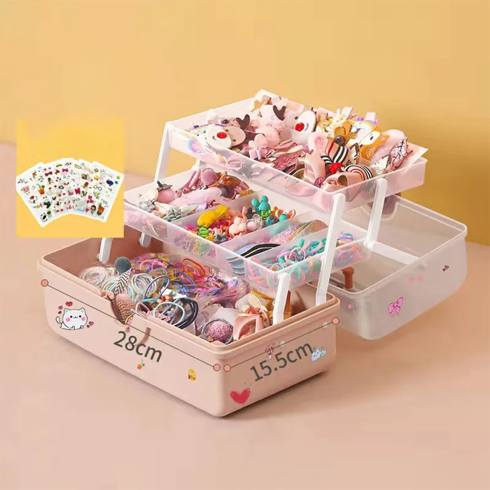 Headband Hair Accessories Storage Boxes Large Capacity Desktop Jewelry Organizer Container Girl's Hairpin Head Rope Storage Box
Headband Hair Accessories Storage Boxes Large Capacity Desktop Jewelry Organizer Container Girl's Hairpin Head Rope Storage Box