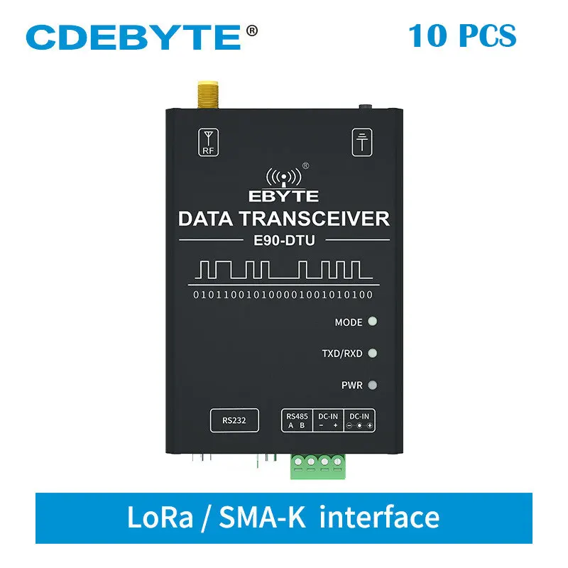 10 шт./лот LoRa длинный диапазон 433 МГц SX1262 SX1268 22dBm Беспроводной модем RS232 RS485 модуль приемопередатчика E90-DTU(400SL22P)
10 шт./лот LoRa длинный диапазон 433 МГц SX1262 SX1268 22dBm Беспроводной модем RS232 RS485 модуль приемопередатчика E90-DTU(400SL22P)