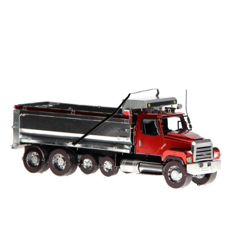 DIY Car 3D Metal Puzzles Freightliner 114SD Dump Truck Jigsaw Construction Handmade Manual Adult Kids Gift Toys Collection
DIY Car 3D Metal Puzzles Freightliner 114SD Dump Truck Jigsaw Construction Handmade Manual Adult Kids Gift Toys Collection
