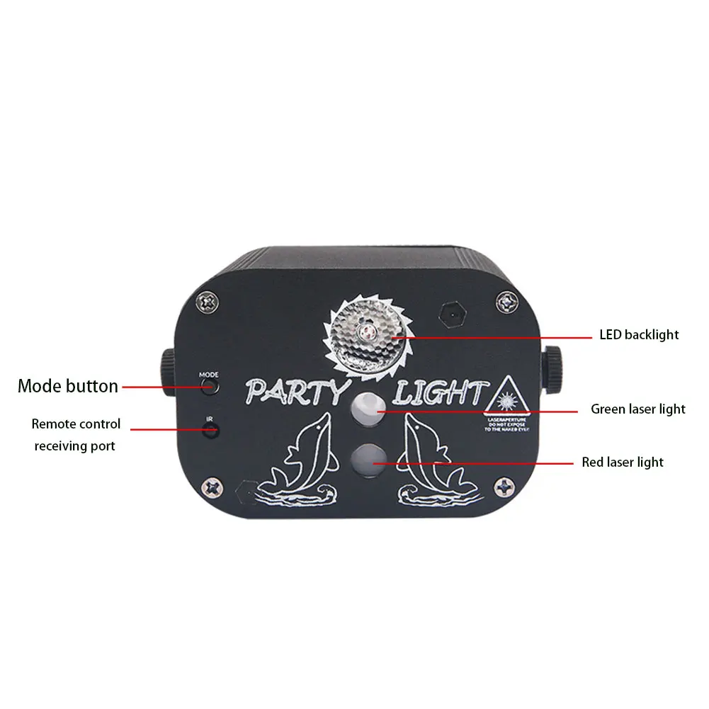 60 Patterns Mini USB Charge DJ Disco Light Strobe Party Stage Lighting Effect Voice Control Laser Projector Lamp For Dance Floor
60 Patterns Mini USB Charge DJ Disco Light Strobe Party Stage Lighting Effect Voice Control Laser Projector Lamp For Dance Floor