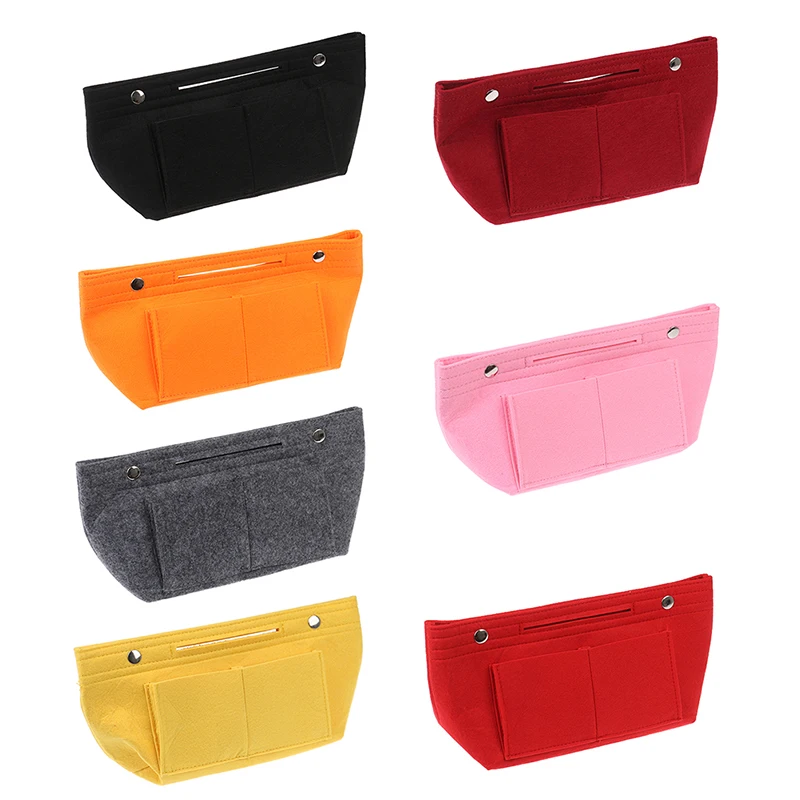 Women's Handbag Organizer Bag Purse Insert Bag Felt Multi Pocket Tote Useful Bag
Women's Handbag Organizer Bag Purse Insert Bag Felt Multi Pocket Tote Useful Bag