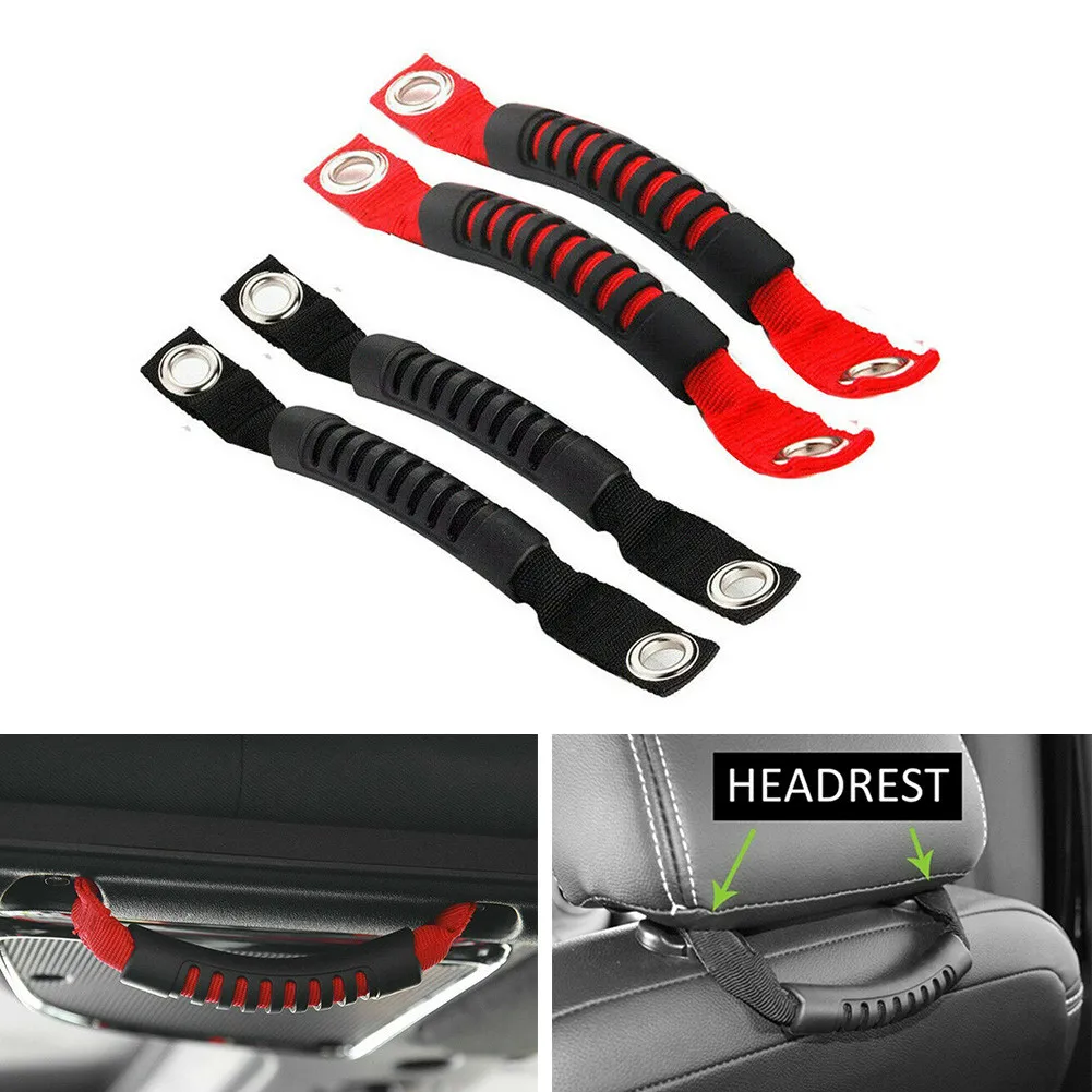 2pcs Door Handle Rear Seat Handle Backrest Back Headrest Grab Handle Bar Driver For Jeep Wrangler JK/TJ/YJ/CJ Rubber Trim
2pcs Door Handle Rear Seat Handle Backrest Back Headrest Grab Handle Bar Driver For Jeep Wrangler JK/TJ/YJ/CJ Rubber Trim