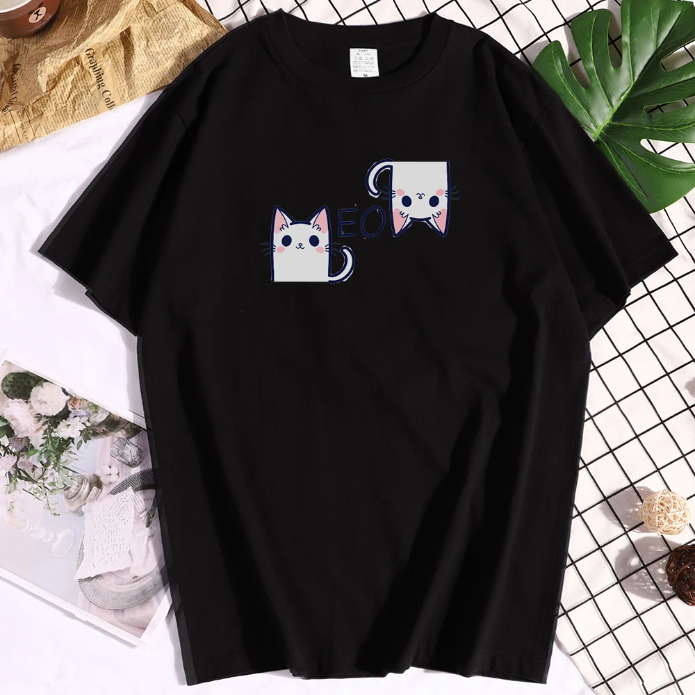 Футболка мужская с надписью «Meow», милая стильная тенниска с принтом мультяшного кота, брендовая винтажная Свободная майка с круглым вырезо...
Футболка мужская с надписью «Meow», милая стильная тенниска с принтом мультяшного кота, брендовая винтажная Свободная майка с круглым вырезо...