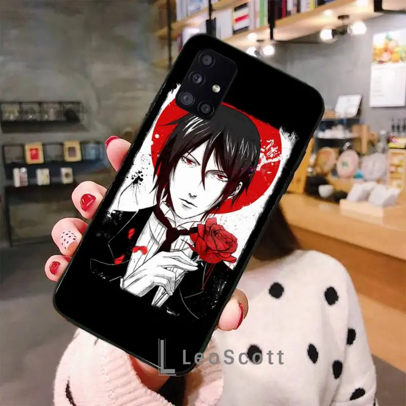 Black Butler Anime Phone Case For Samsung A40 A50 A51 A71 A20E A20S S8 S9 S10 S20 Plus note 20 ultra 4G 5G
Black Butler Anime Phone Case For Samsung A40 A50 A51 A71 A20E A20S S8 S9 S10 S20 Plus note 20 ultra 4G 5G