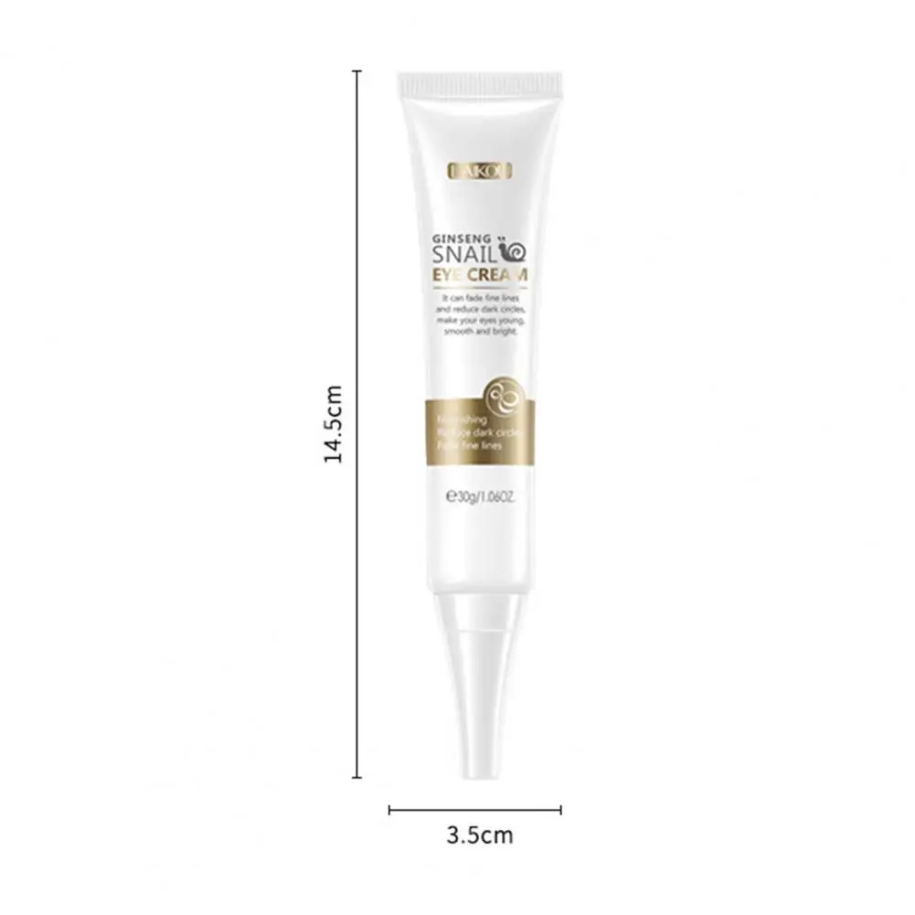 Red Ginseng Snail Eye Cream Anti-Aging Firming Essence Dark Circles Puffiness Lighten fine lines Whitening Moisturizing eye care
Red Ginseng Snail Eye Cream Anti-Aging Firming Essence Dark Circles Puffiness Lighten fine lines Whitening Moisturizing eye care