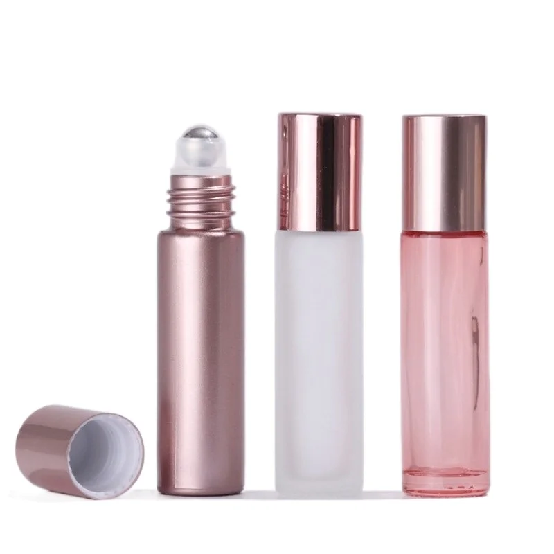 5ml 10ml Rose Golden Pink Glass Roller Bottle with Stainless Steel Roller for Eye Gel Lip Gloss Essential Oil 10pcs P318
5ml 10ml Rose Golden Pink Glass Roller Bottle with Stainless Steel Roller for Eye Gel Lip Gloss Essential Oil 10pcs P318