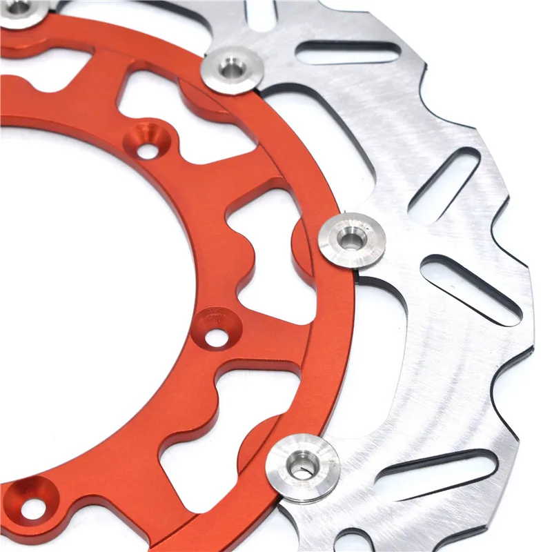 320MM Oversize Front Floating Brake Disc Rotor For KTM EXC GS EXCF SX SXF SXS XC XCR XCW XCF XCRF MXC MX SMR SIX DAYS Supermoto
320MM Oversize Front Floating Brake Disc Rotor For KTM EXC GS EXCF SX SXF SXS XC XCR XCW XCF XCRF MXC MX SMR SIX DAYS Supermoto