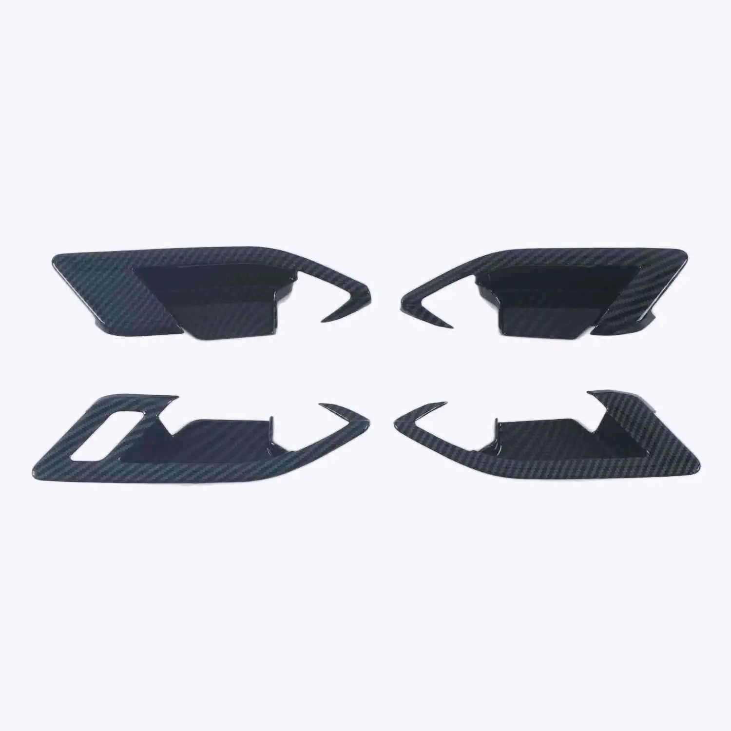 For Volkswagen Golf 8 MK8 Pro 2021 2022 Carbon Fiber Inner Door Handle Bowl Cover Trim Frame Sticker Car Interior Accessories 
For Volkswagen Golf 8 MK8 Pro 2021 2022 Carbon Fiber Inner Door Handle Bowl Cover Trim Frame Sticker Car Interior Accessories