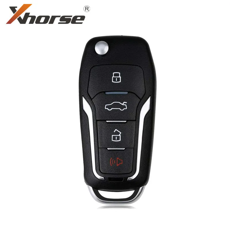 Xhorse Super Remote Key for Ford Style Flip 4 Buttons XEFO01EN Type Built-in Super Chip 1Piece
Xhorse Super Remote Key for Ford Style Flip 4 Buttons XEFO01EN Type Built-in Super Chip 1Piece